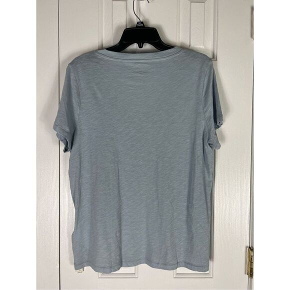 Madewell Womens Blue Blouse Size M - Picture 2 of 3